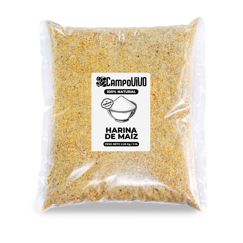 Harina de maíz Campo Vivo (2.26 kg / 5 lb) - Imagen 1