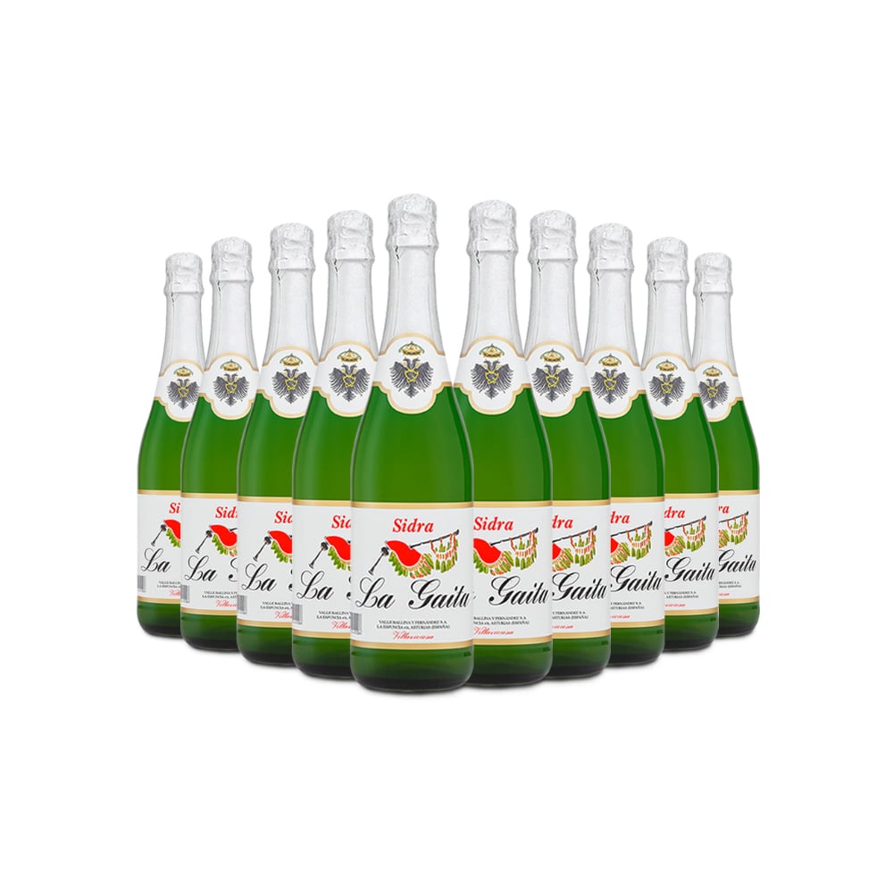 Sidra La Gaita (10 x 750 ml) - Imagen 1