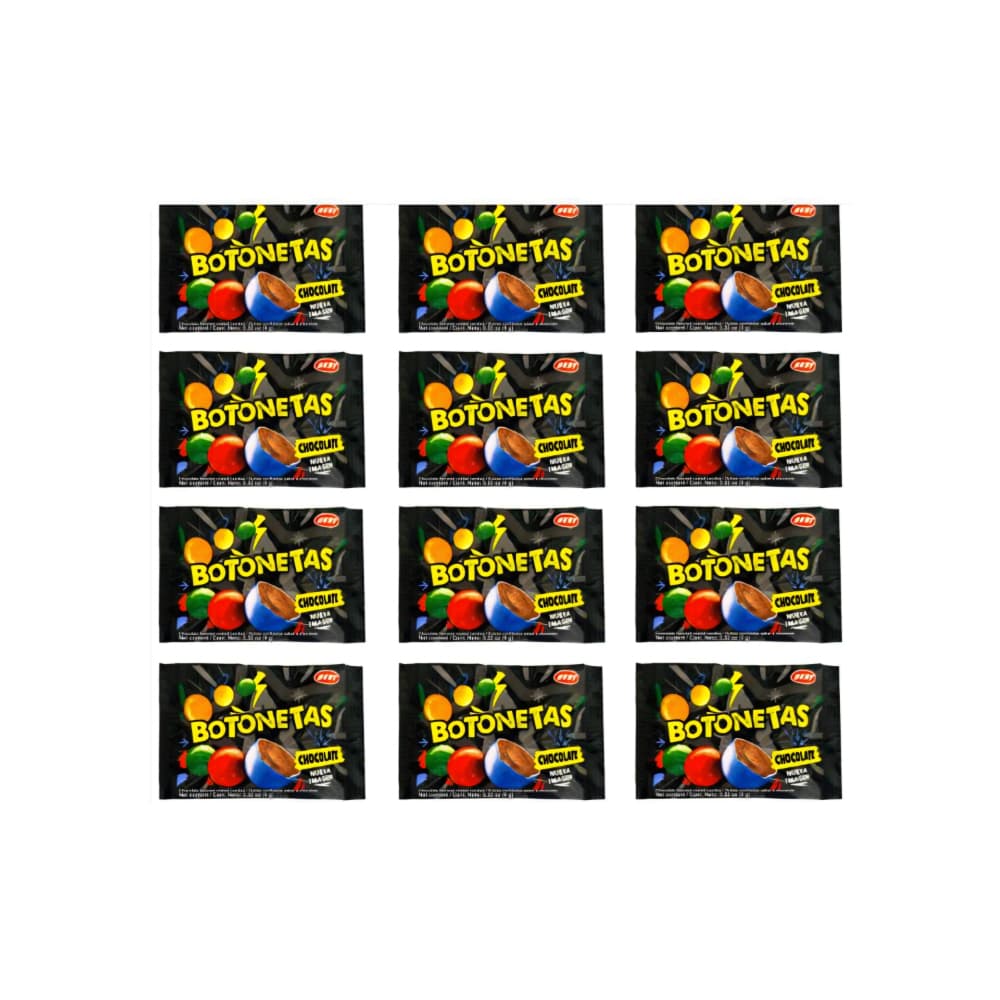 Bolitas de chocolate Botonetas Best (X12) - Imagen 1