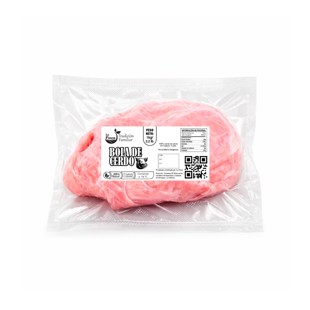 Bola de cerdo La Finca (1 kg / 2.2 lb) - Imagen 1