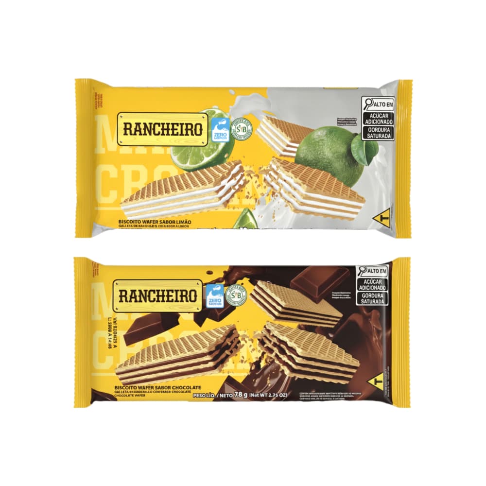 Sorbetos Rancheiro sabores chocolate y limón - Imagen 1