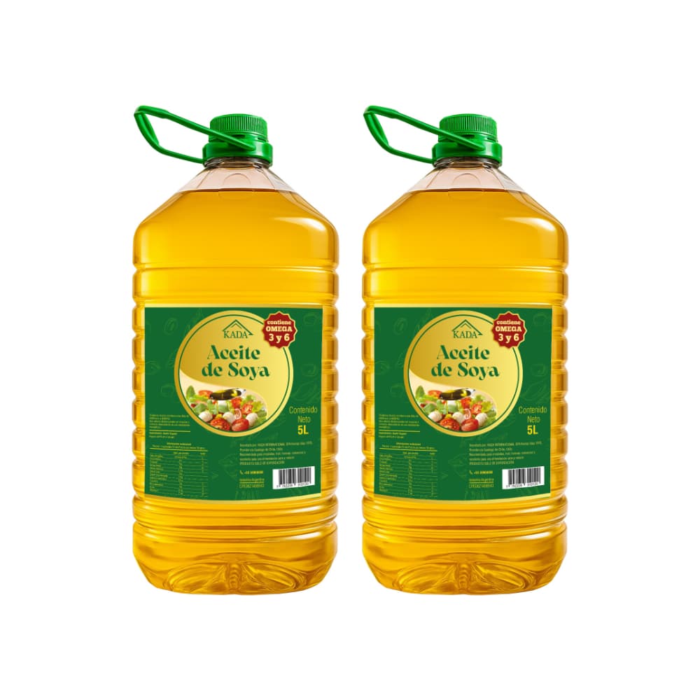 Aceite de soya Kada (2 x 5 L) - Imagen 1