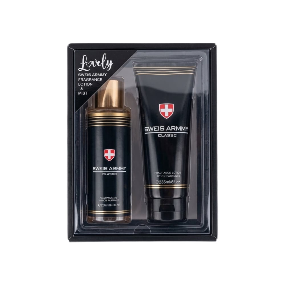 Kit de colonia y crema Sweis Armmy - Imagen 1