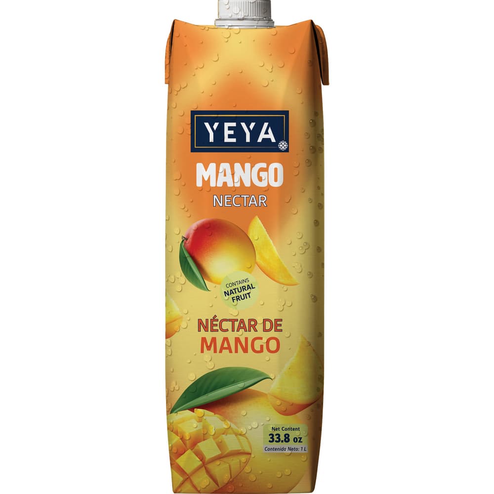 Néctar de mango YEYA (1 L / 33.8 fl oz) - Imagen 1