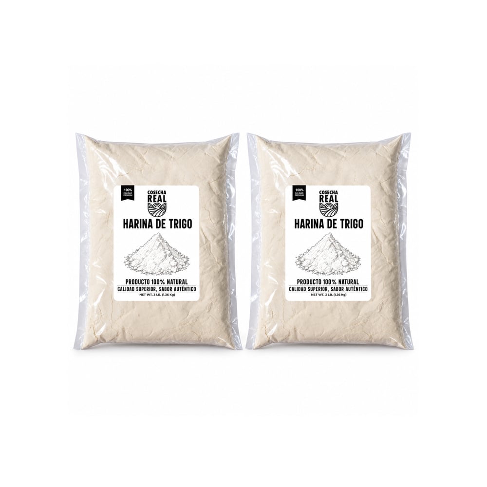 Harina de trigo Cosecha Real (2 x 1.36 kg / 3 lb) - Imagen 1