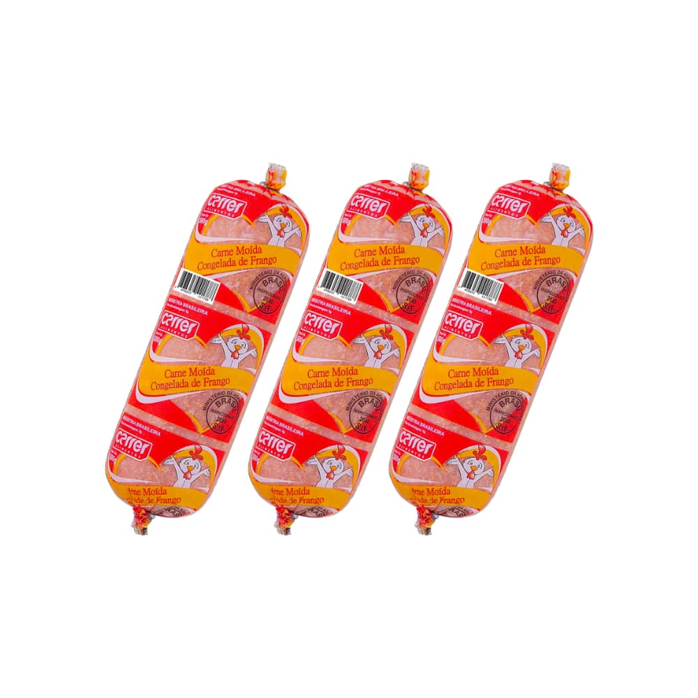 Carne molida de pollo Carrer (3 x 500 g / 1.1 lb) - Imagen 1