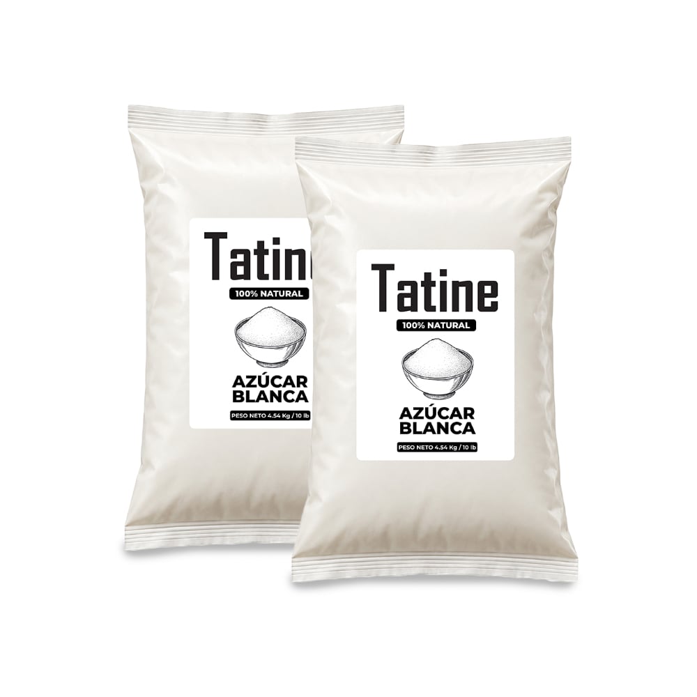 Azúcar blanca Tatine (2 x 5.54 kg / 10 lb) - Imagen 1