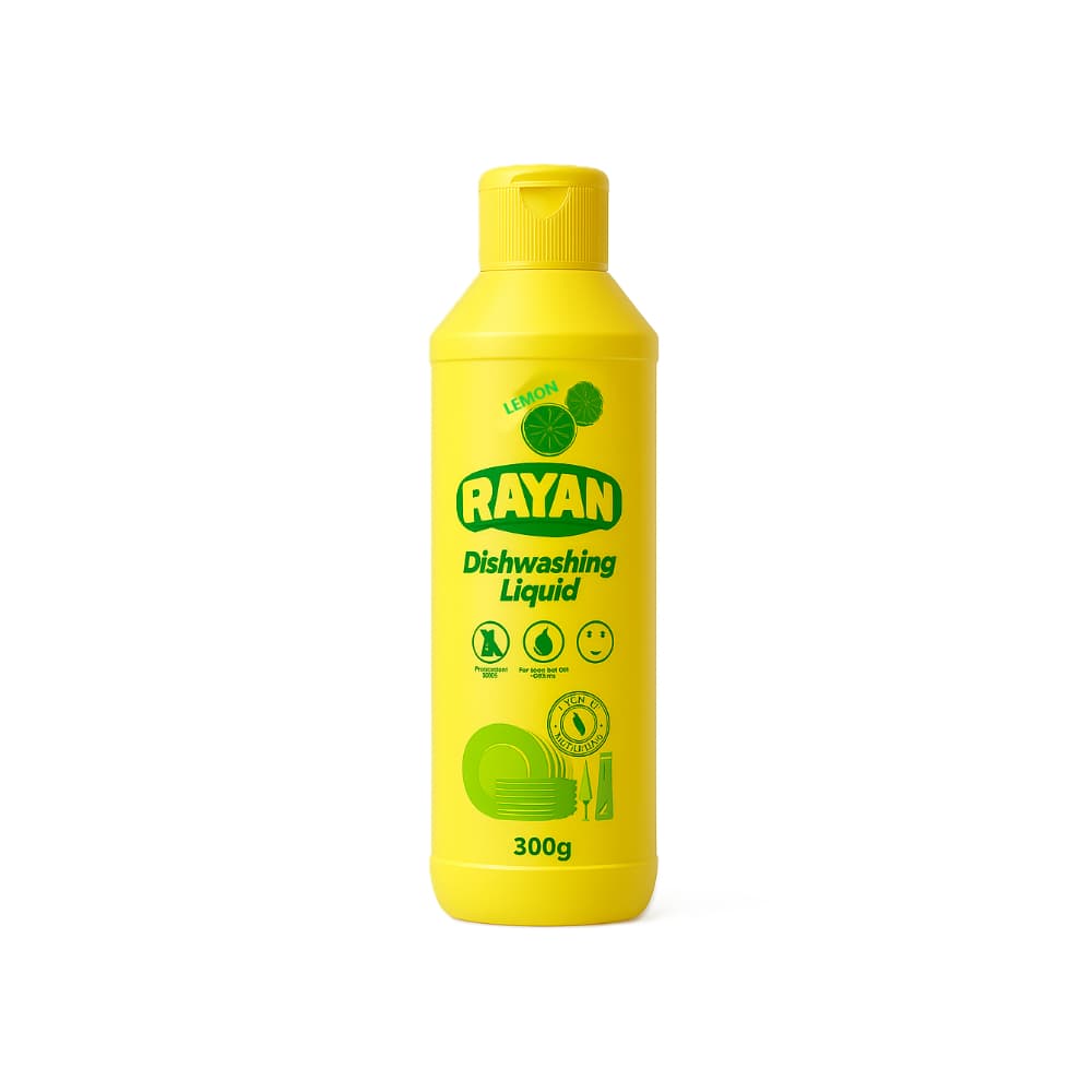 Lavaplatos líquido de limón Rayan (300 g / 10.5 oz) - Imagen 1