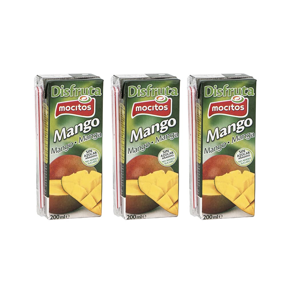 Néctar de mango Mocitos (3 x 200 ml) - Imagen 1