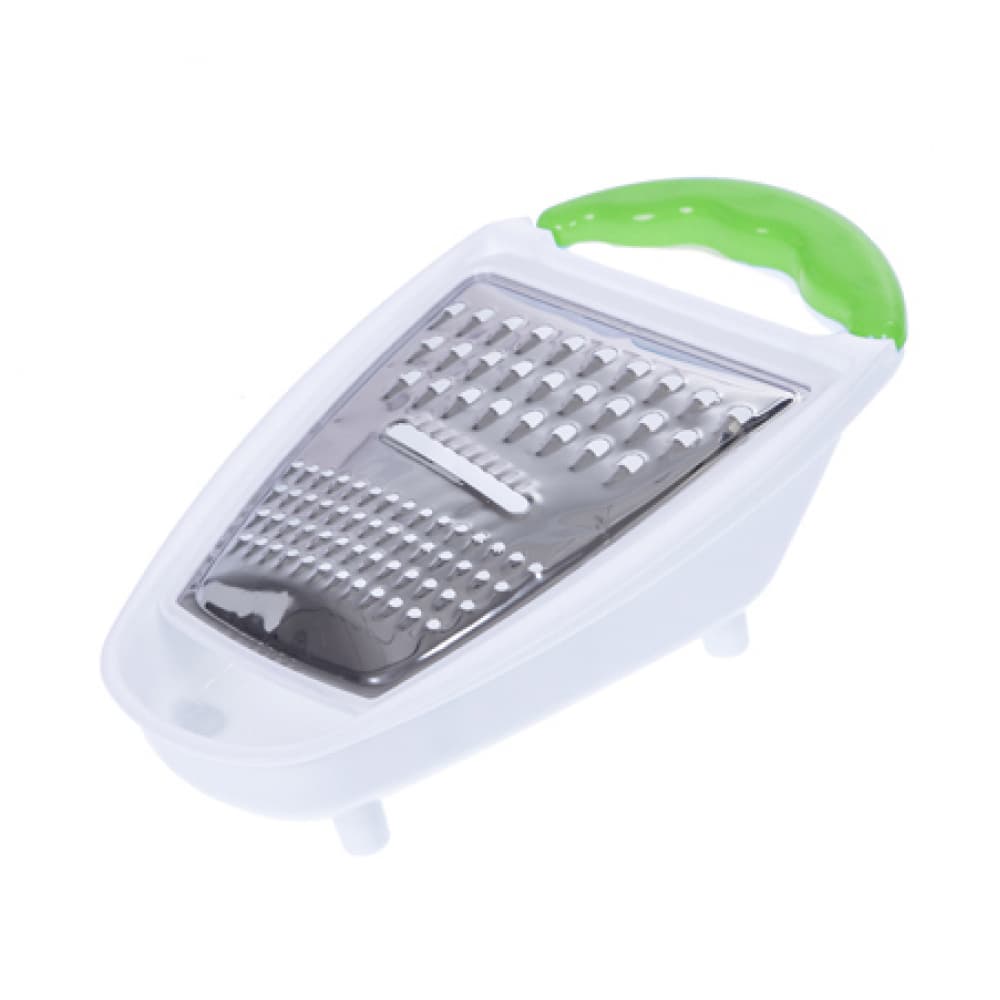 Rallador con recipiente con mango color verde 27 cm x 15 cm Casa y Menaje - Imagen 1