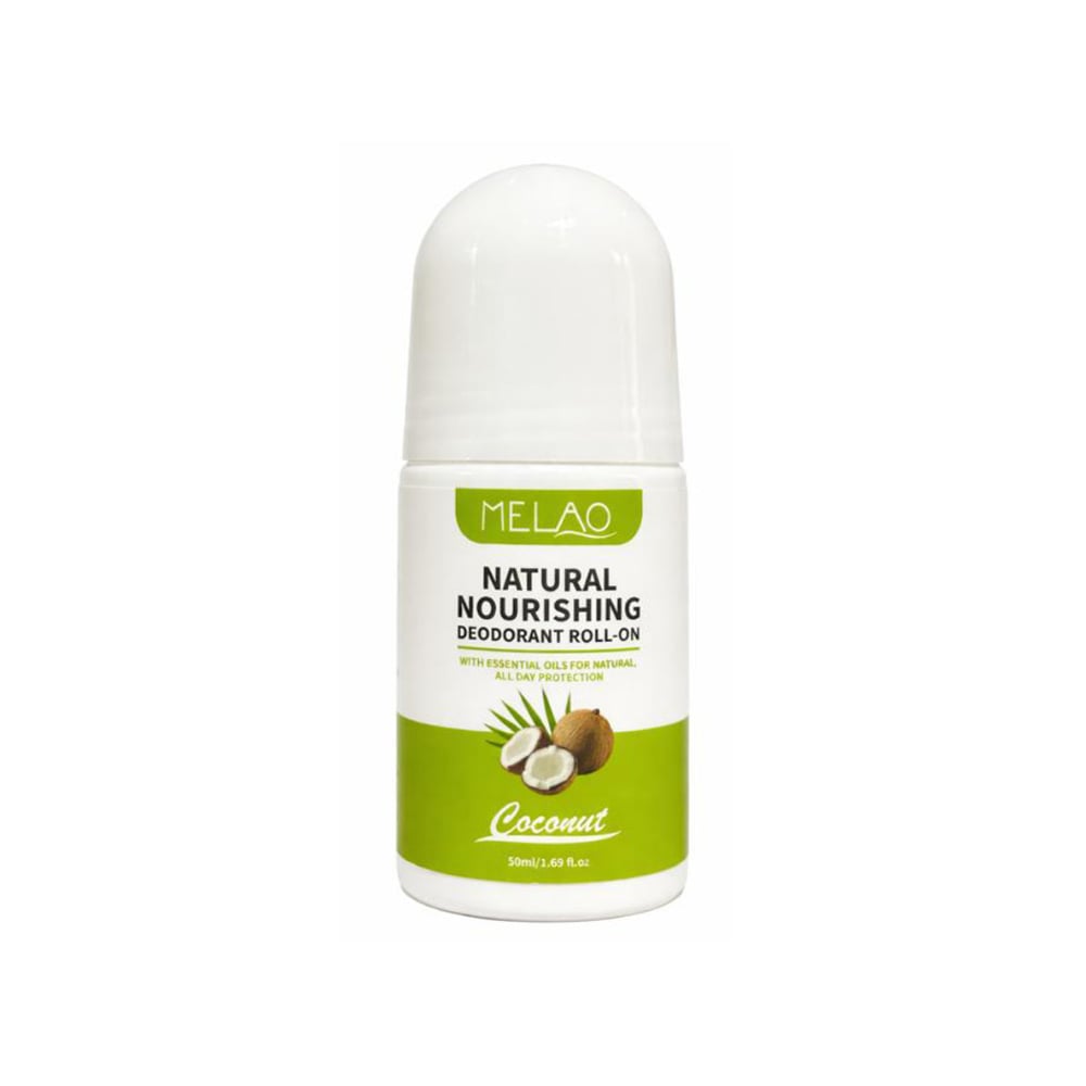 Desodorante natural nutritivo de coco roll-on Melao (50 ml / 1.69 oz) - Imagen 1