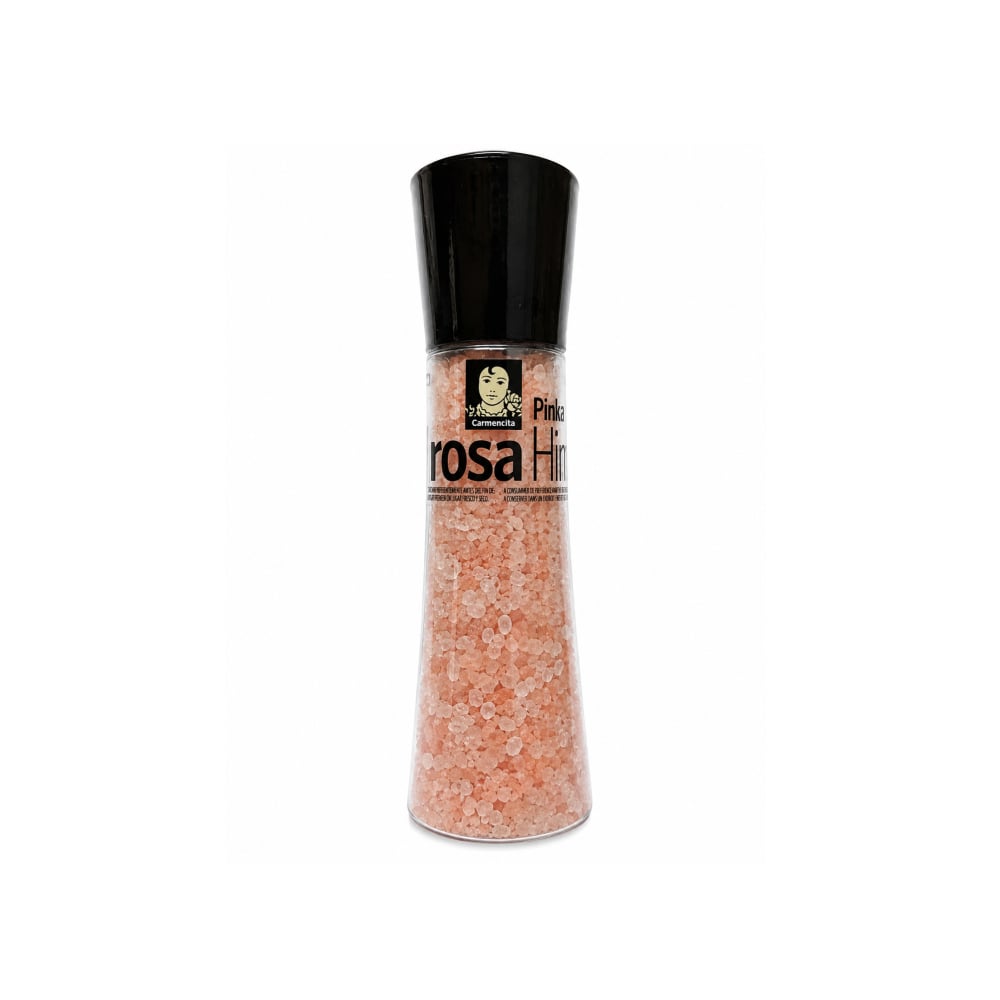 Sal rosa del Himalaya molinillo Carmencita (370 g / 13 oz) - Imagen 1