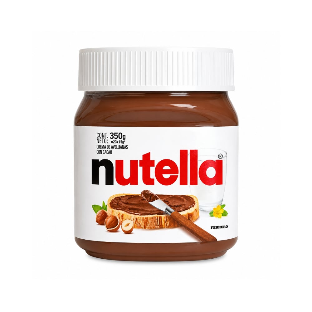 Crema de avellanas con cacao Nutella (350 g / 12.3 oz) - Imagen 1
