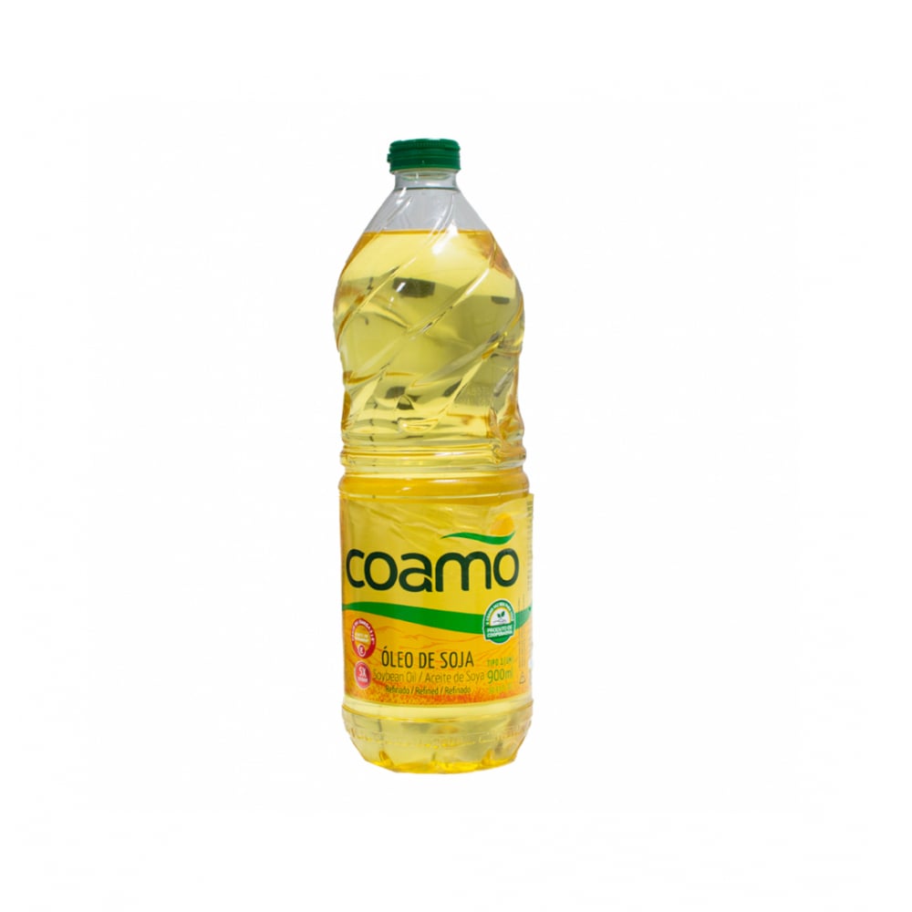 Aceite de soja refinado Coamo (900 ml) - Imagen 1