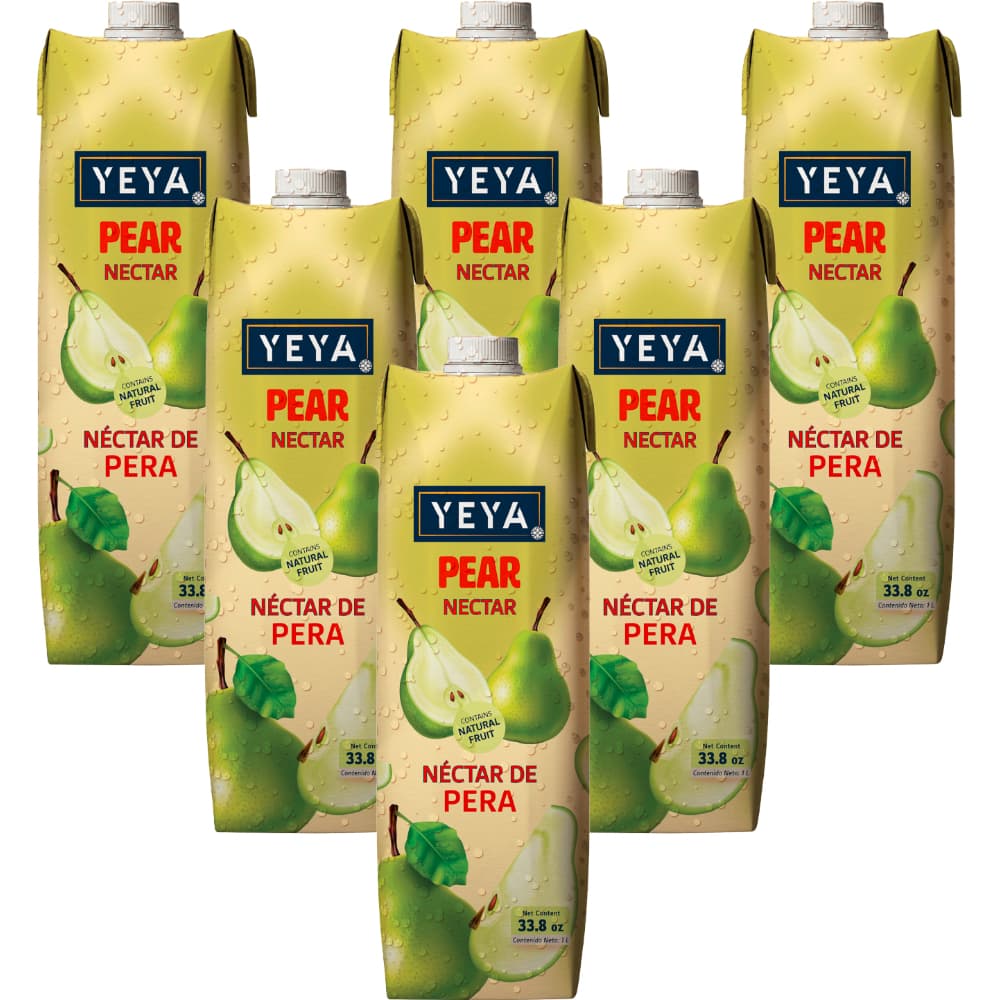 Néctar de pera YEYA (6 x 1 L / 33.8 fl oz) - Imagen 1