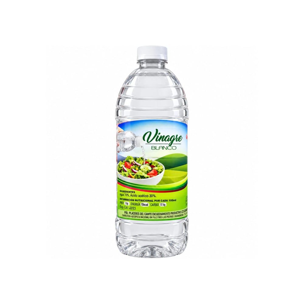 Vinagre blanco Placeres del Campo (1 L) - Imagen 1
