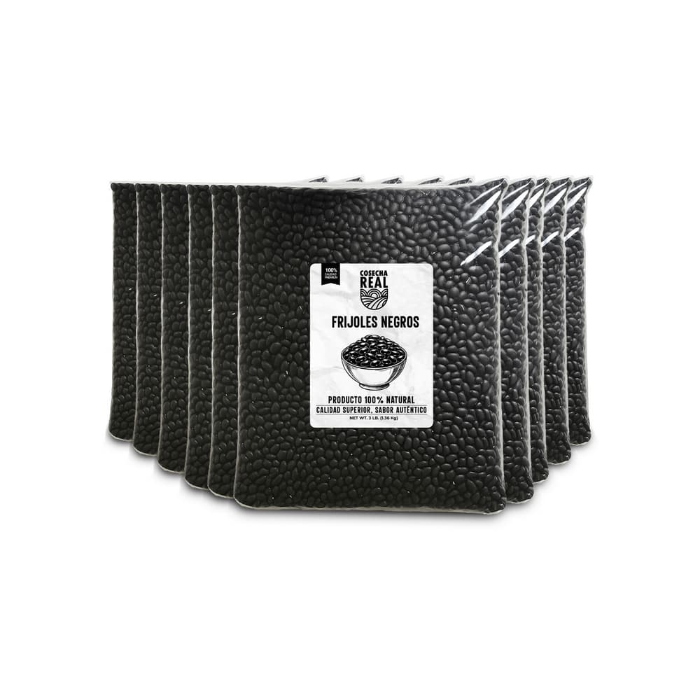 Frijoles negros Cosecha Real (10 x 1.36 kg / 3 lb) - Imagen 1
