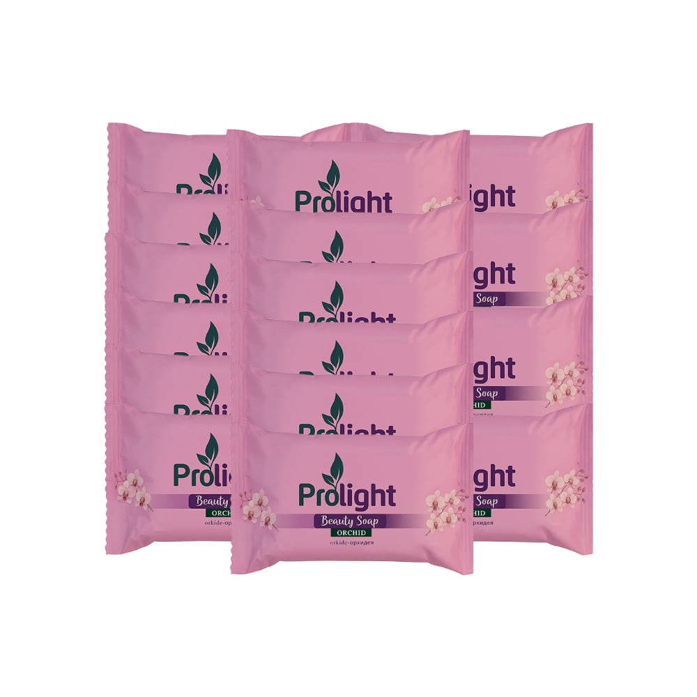 Jabón de belleza con fragancia a orquídea Prolight (16 x 100 g / 3.52 oz) - Imagen 1