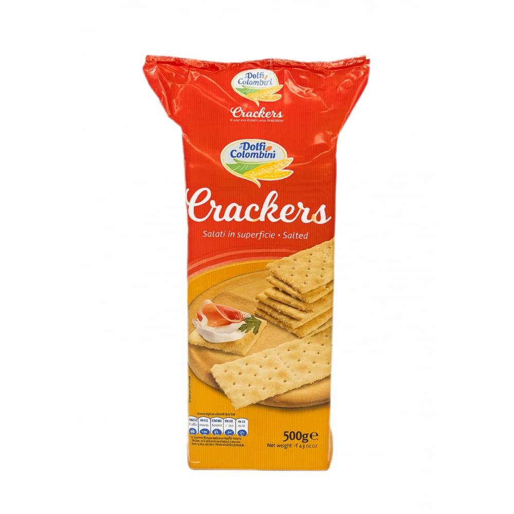 Galletas de soda Dolfi e Colombini (500 g / 1.10 lb) - Imagen 1