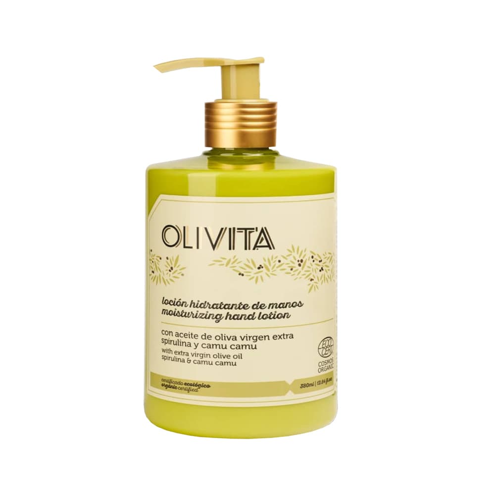 Loción hidratante de manos con aceite de Oliva Virgen Extra Olivita (380 ml) - Imagen 1