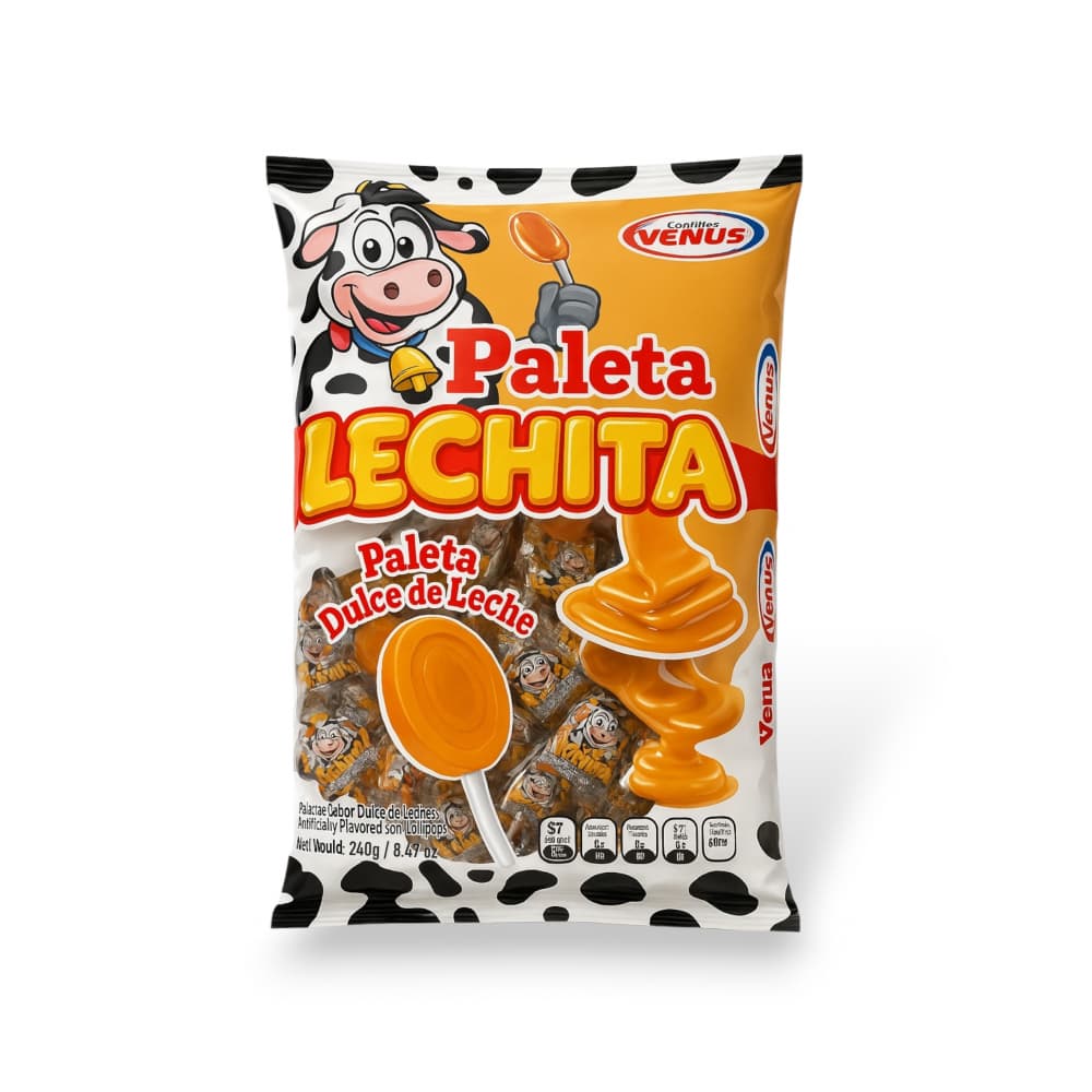 Paletas de dulce de leche Confites Venus (240 g / 8.47 oz) - Imagen 1