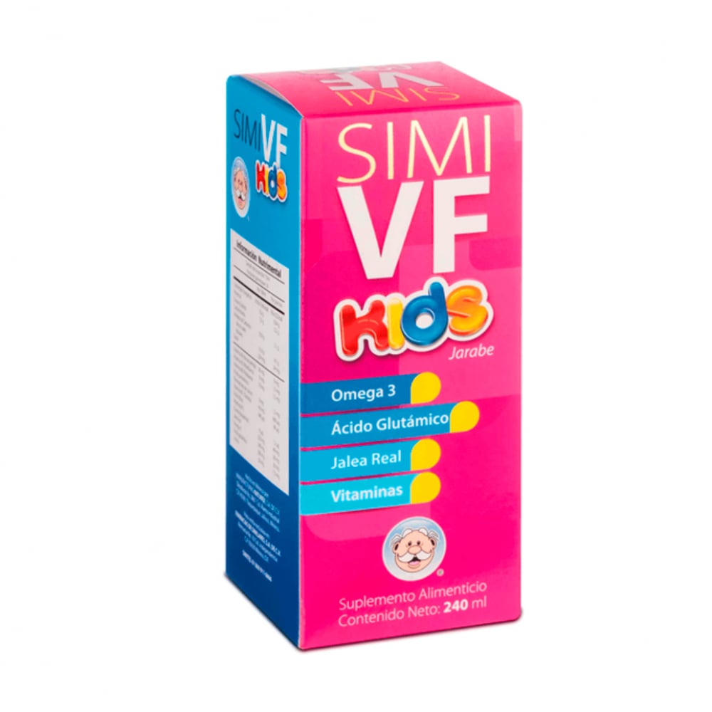 Suplemento alimenticio en jarabe para niños Simi VF Kids (240 ml) - Imagen 1