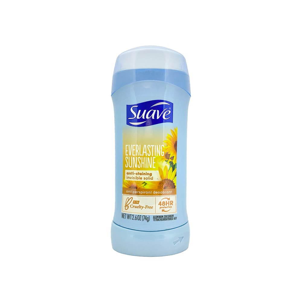 Desodorante antitranspirante everlasting sunshine Suave (74 g / 2.6 oz) - Imagen 1