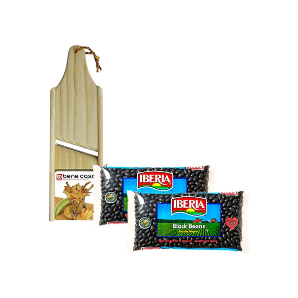 Combo de frijoles negros + tajador ajustable de comida - Imagen 1