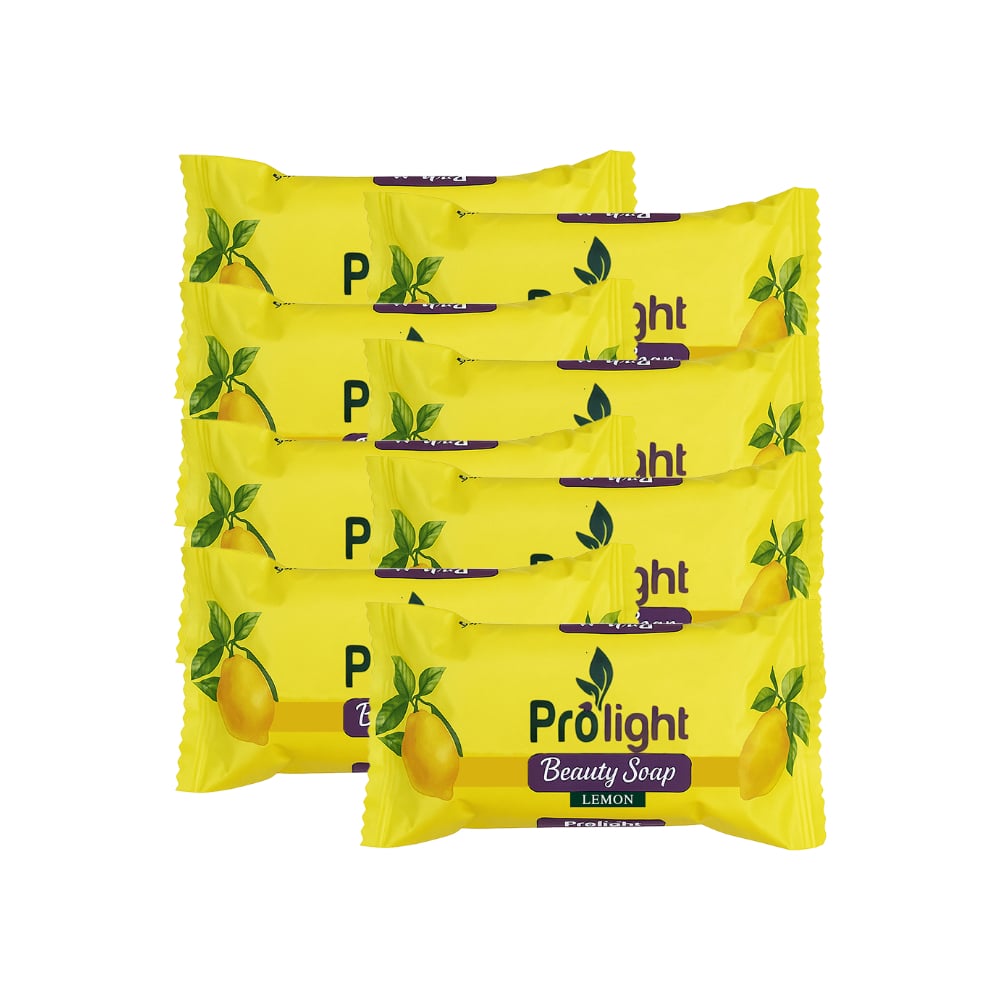 Jabón de belleza con fragancia a limón Prolight (8 x 100 g / 3.52 oz) - Imagen 1