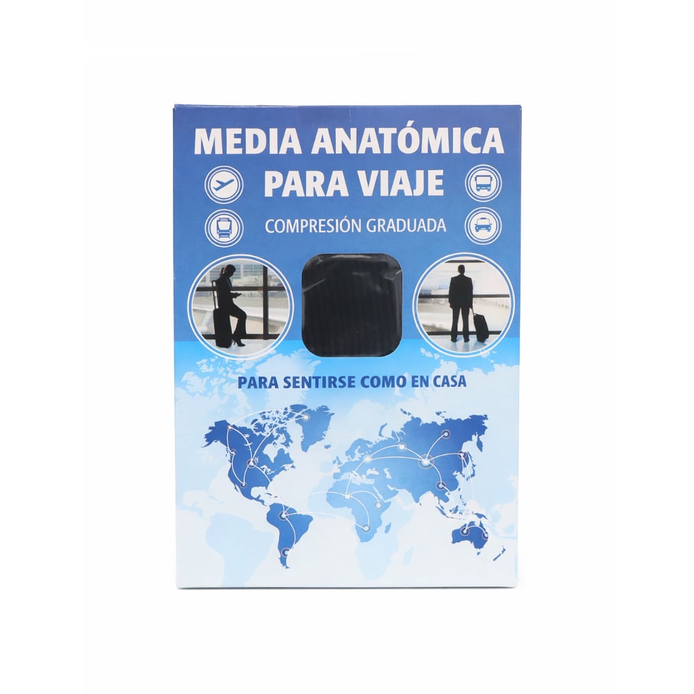 Medias anatómicas para viaje talla L Mediatex - Imagen 1