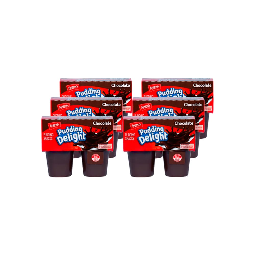 Natilla de chocolate Sunny' s (24 x 92.1 g / 3.25 oz) - Imagen 1