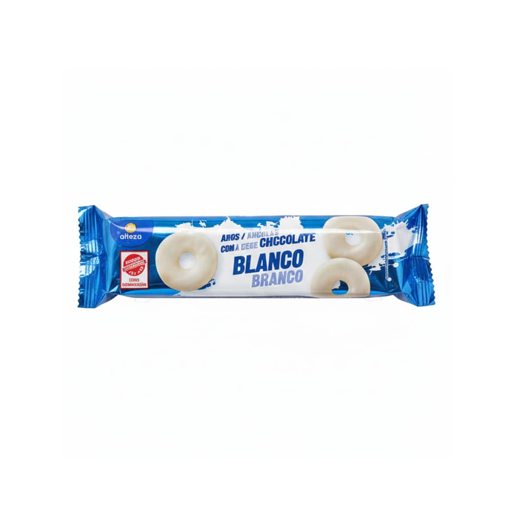 Aros con chocolate blanco Alteza (128 g / 4.51 oz) - Imagen 1