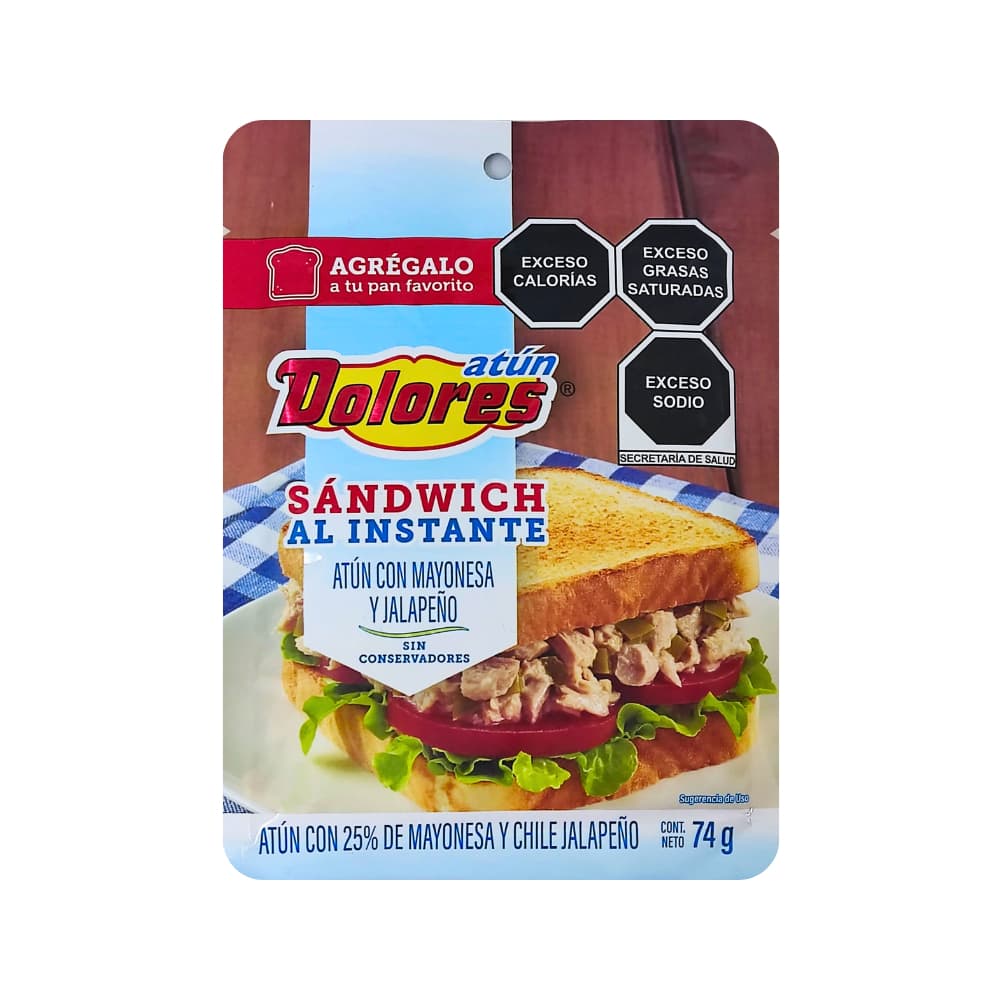 Atún con mayonesa y jalapeño Dolores (74 g / 2.6 oz) - Imagen 1