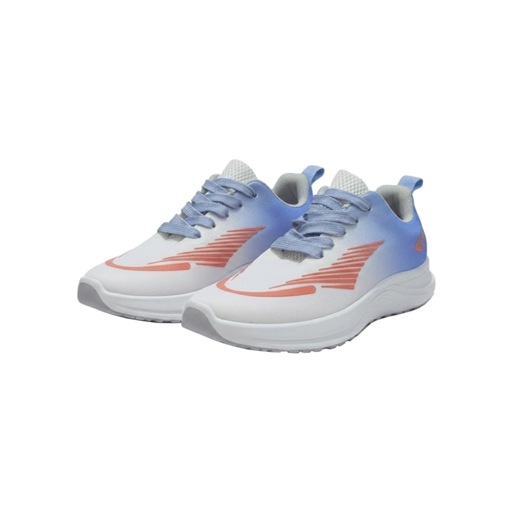 Tenis deportivos - zapatillas casuales - color azul y blanco para mujer JYX (Talla 41) - Imagen 1