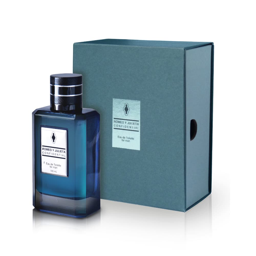 Agua de tocador para hombre Romeo y Julieta Confidential S&C (100 ml) - Imagen 1