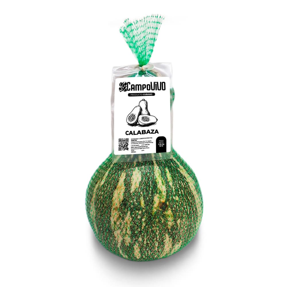 Calabaza Campo Vivo (7.25 kg / 16 lb) - Imagen 1