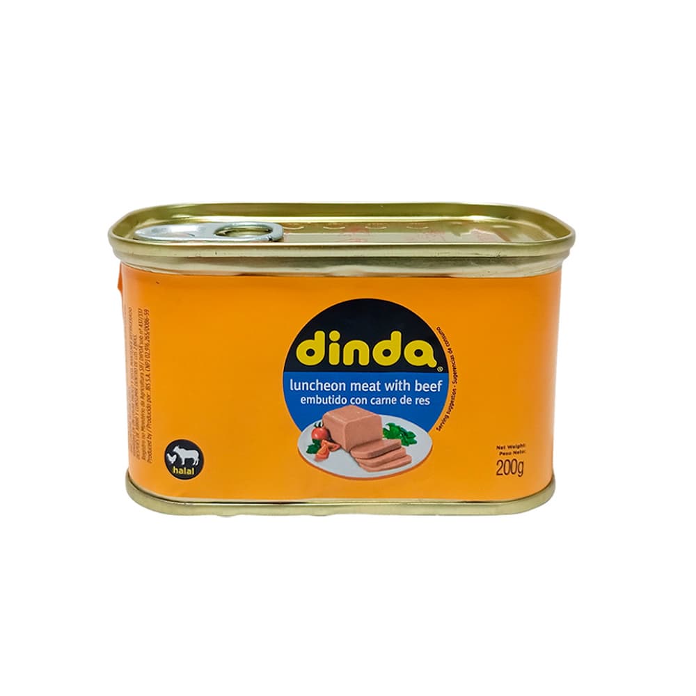 Embutido de pollo con carne de res Dinda (200 g / 7.05 oz) - Imagen 1