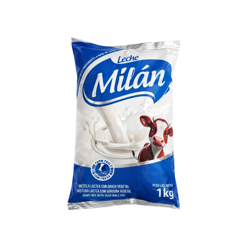 Mezcla láctea con grasa vegetal en polvo Milán (1 kg / 2.20 lb) - Imagen 1