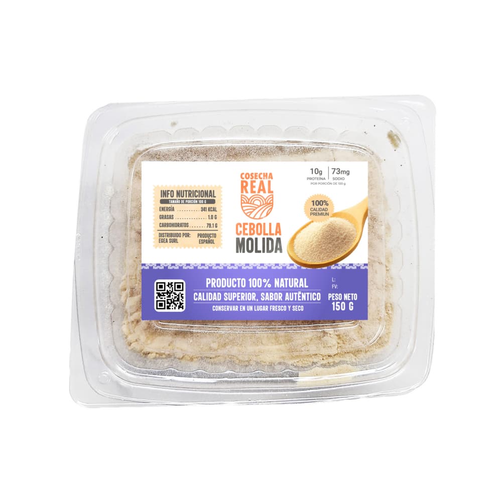 Cebolla molida Cosecha Real (150 g / 5.29 oz) - Imagen 1