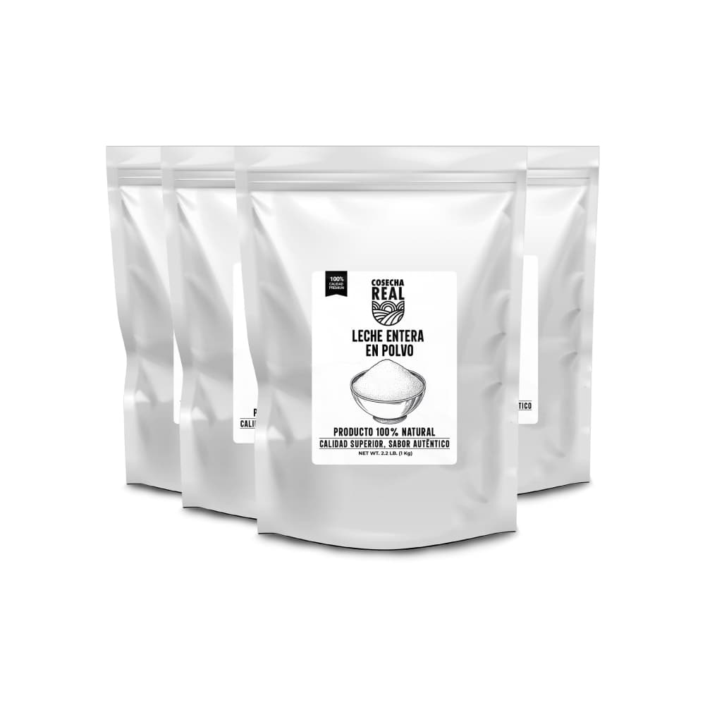 Leche entera en polvo Cosecha Real (4 x 1 kg / 2.2 lb) - Imagen 1
