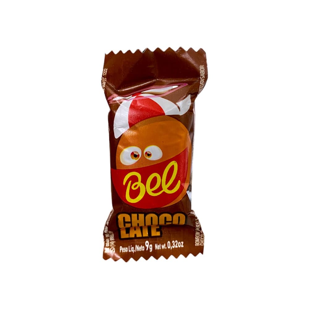 Bombón masticable sabor chocolate Bel (9 g) - Imagen 1