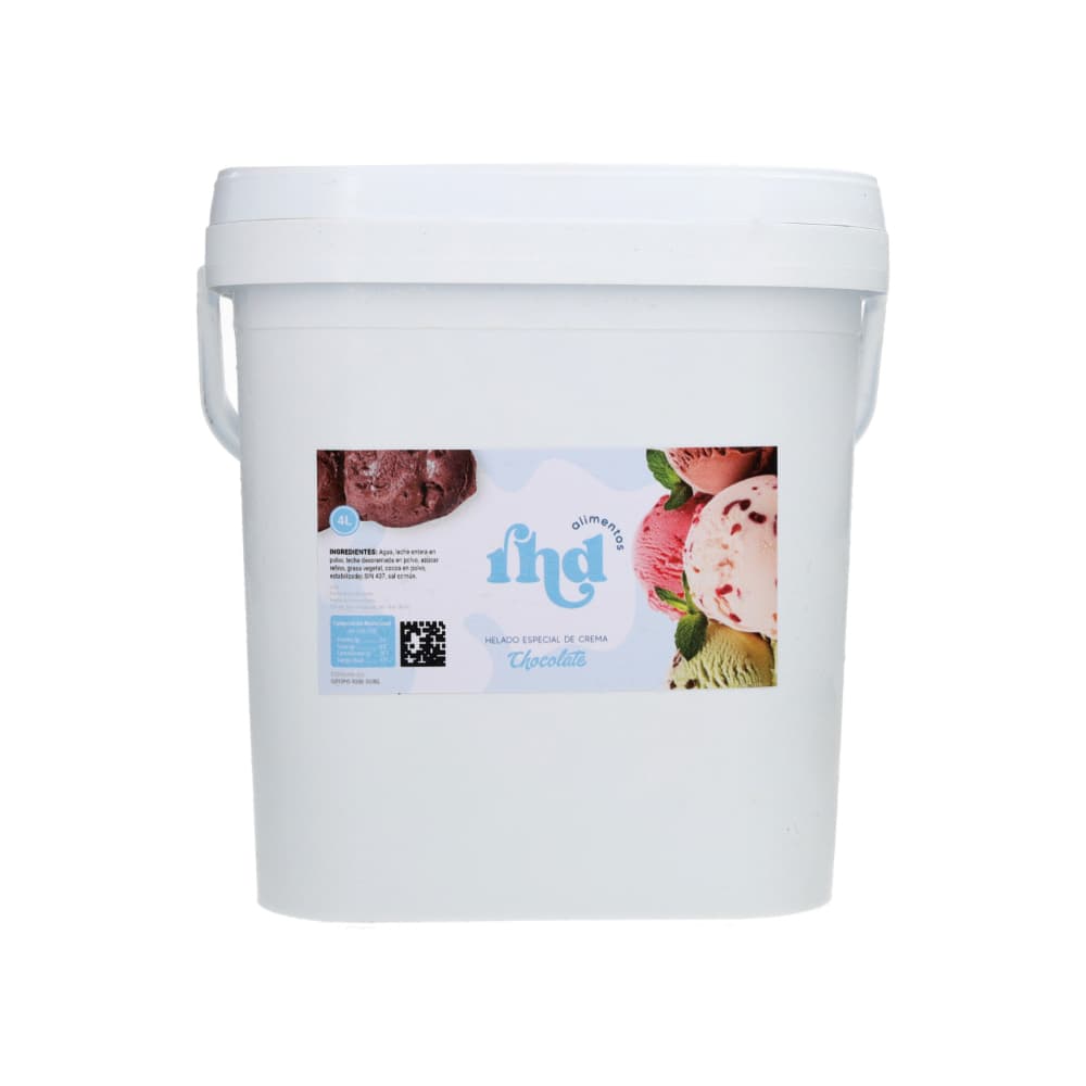 Helado especial de crema sabor chocolate RHD (4 L) - Imagen 1