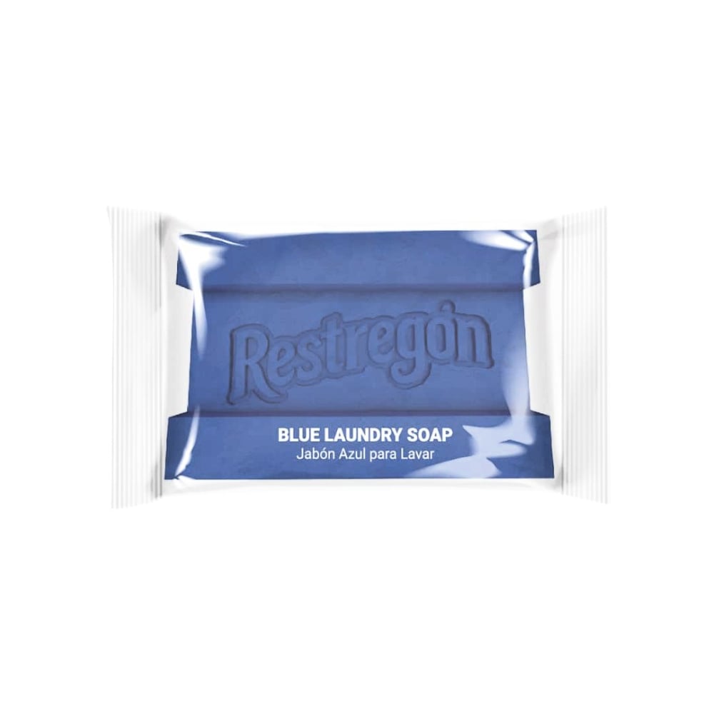 Jabón azul para lavar Restregón (400 g / 14.1 oz) - Imagen 1