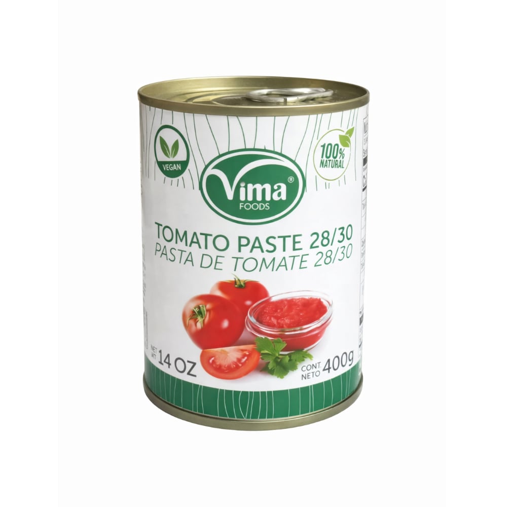 Pasta de tomate Vima Foods (400 g / 14 oz) - Imagen 1