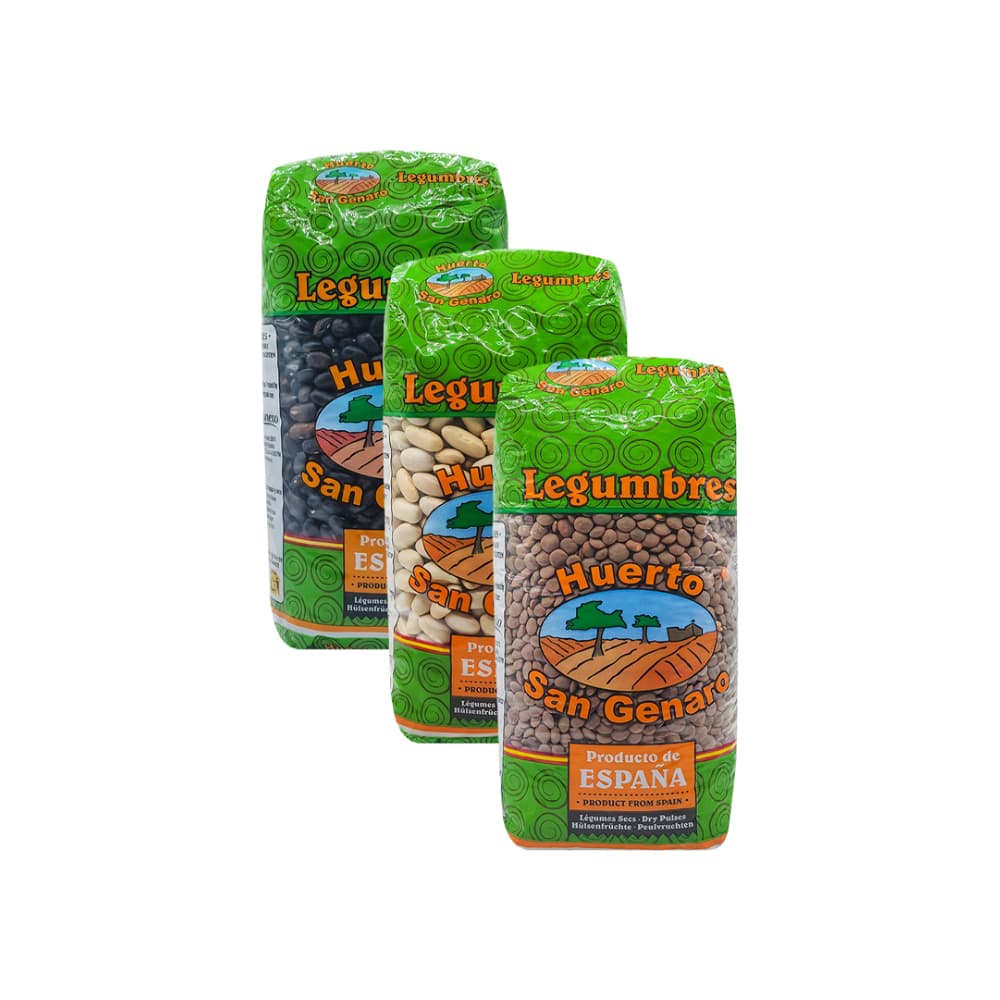 Frijol negro + Frijol blanco + Lenteja - Imagen 1