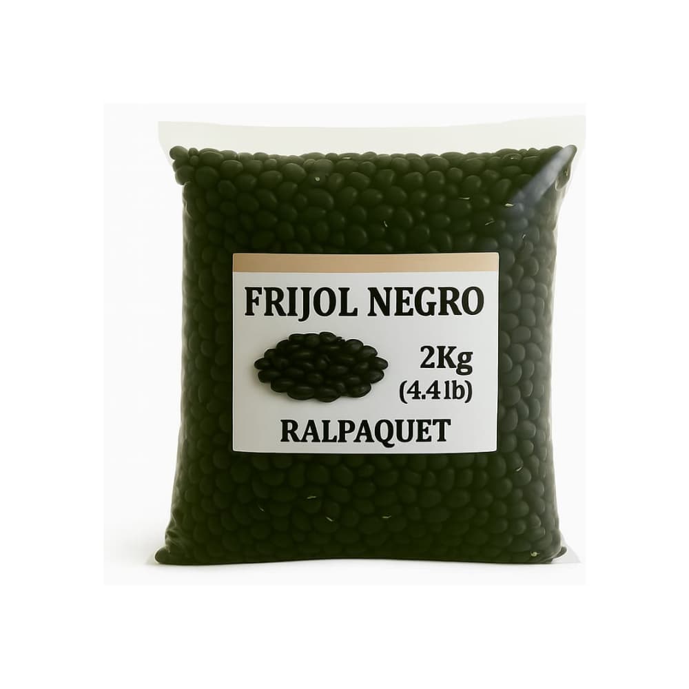 Frijoles negros Ralpaquet (2 kg / 4.4 lb) - Imagen 1