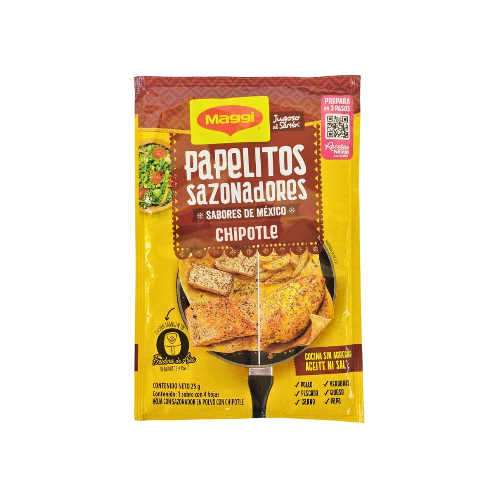 Hoja con sazonador en polvo con chipotle Maggi (25 g) - Imagen 1