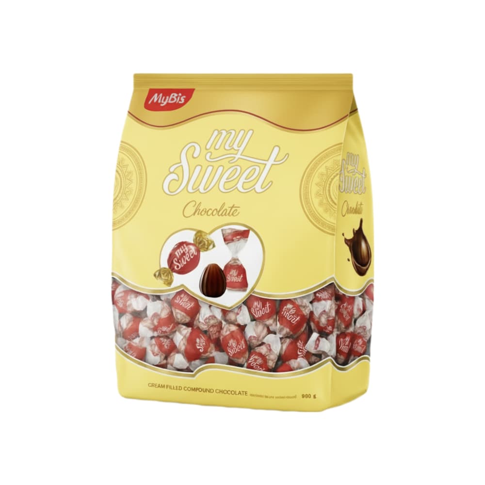 Chocolates rellenos con crema de caramelo My Sweet MyBis (900 g / 1.98 lb) - Imagen 1