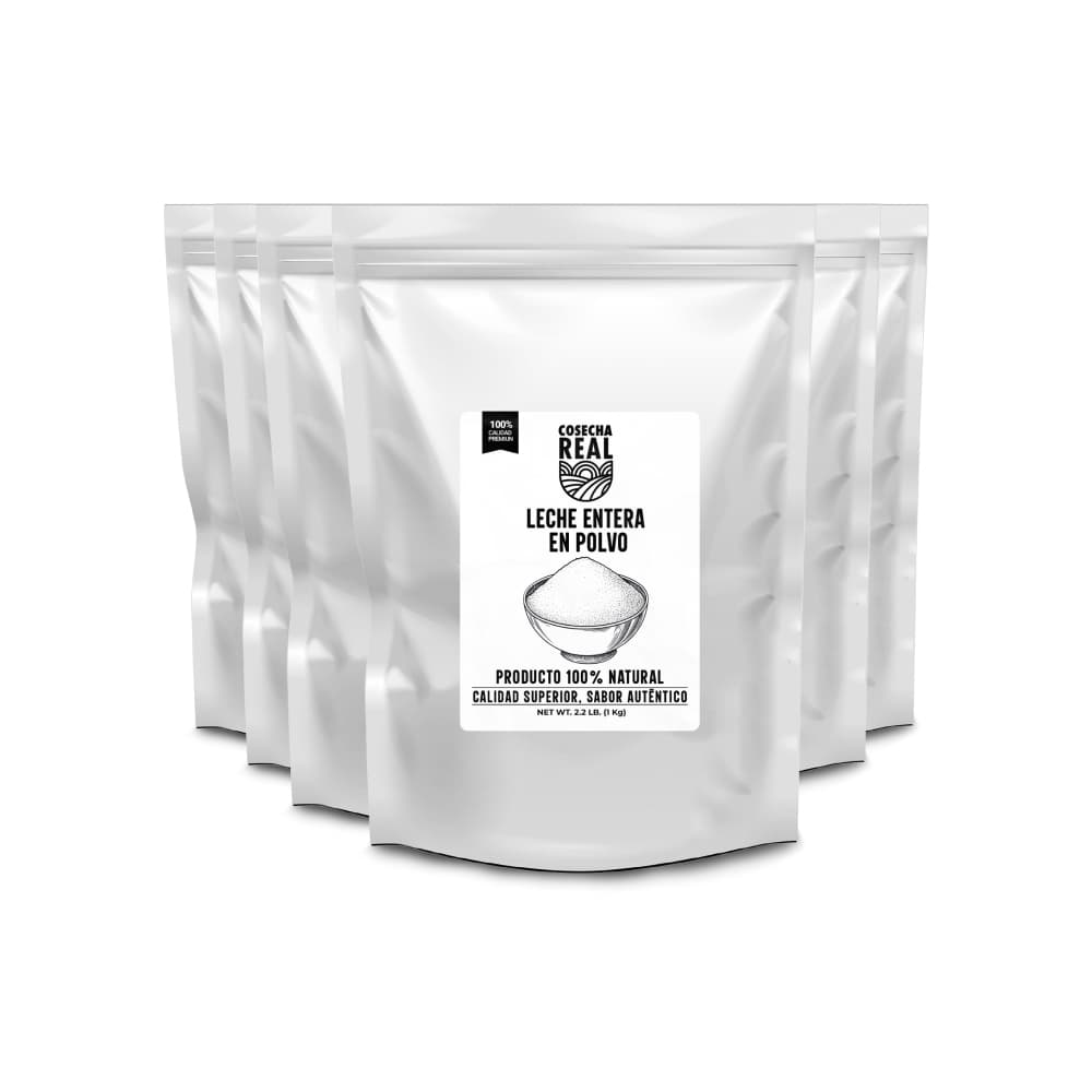 Leche entera en polvo Cosecha Real (6 x 1 kg / 2.2 lb) - Imagen 1