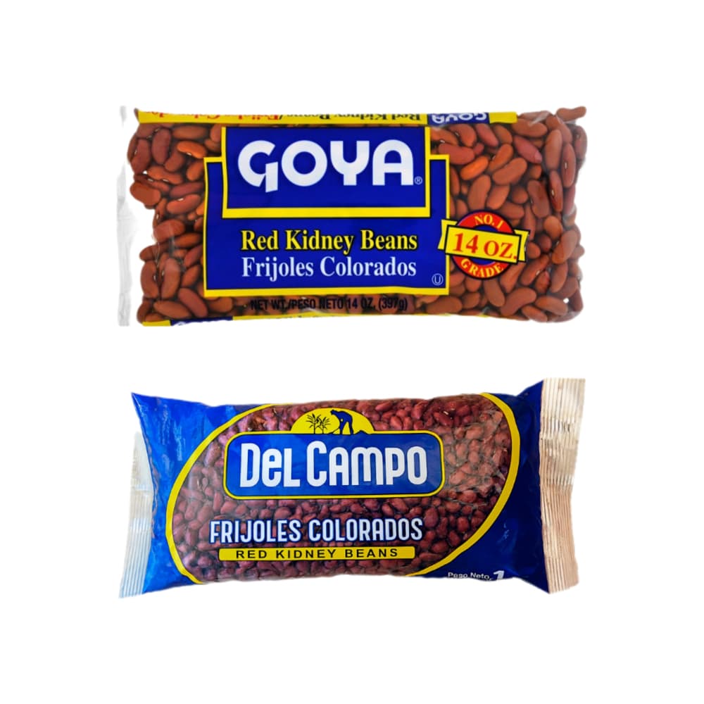 Frijoles colorados Del Campo (454 g / 1 lb) + Frijoles colorados Goya (397 g / 14 oz) - Imagen 1